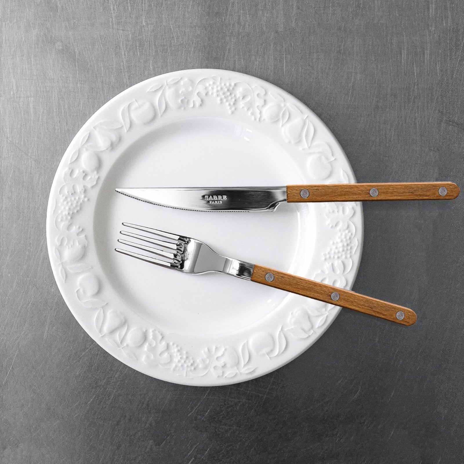 Bistrot Teak, Teak - 4 pieces cutlery set