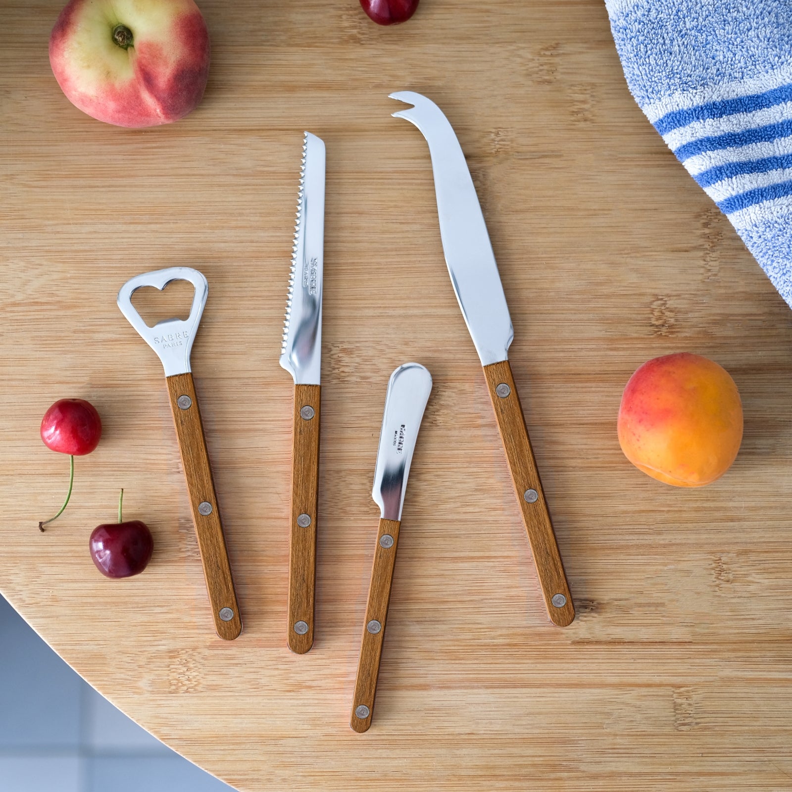 Bistrot Teak, Teak - Box of Aperitif Set