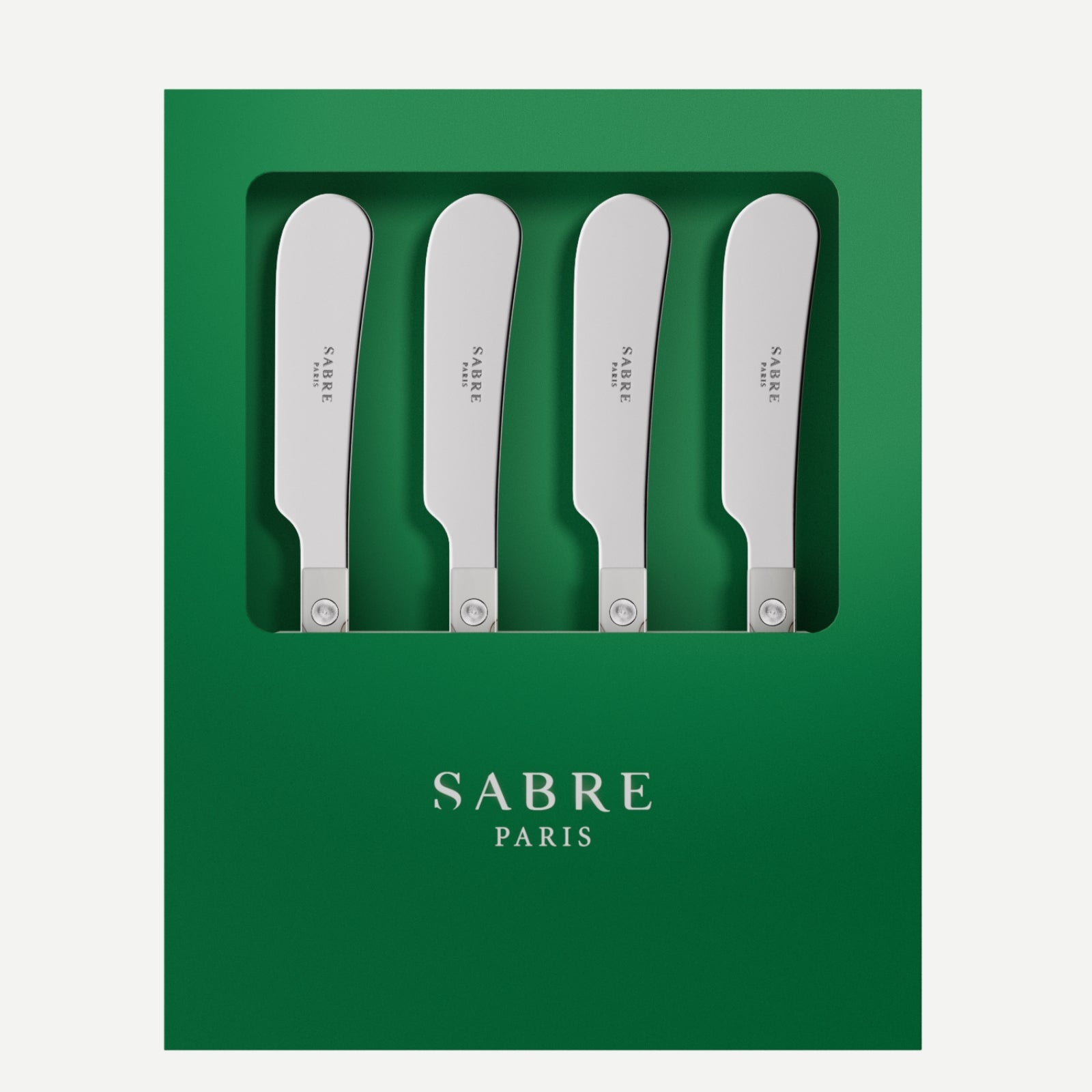 Bistrot Dune, Dune Ivory - Box of 4 butter spreaders