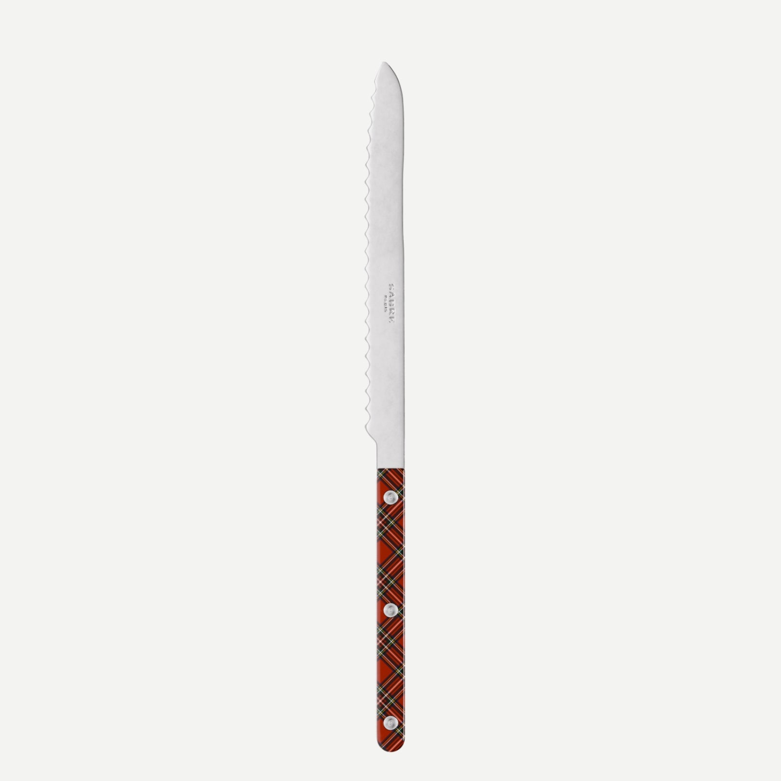 Bistrot Tartan, Red - Bread knife