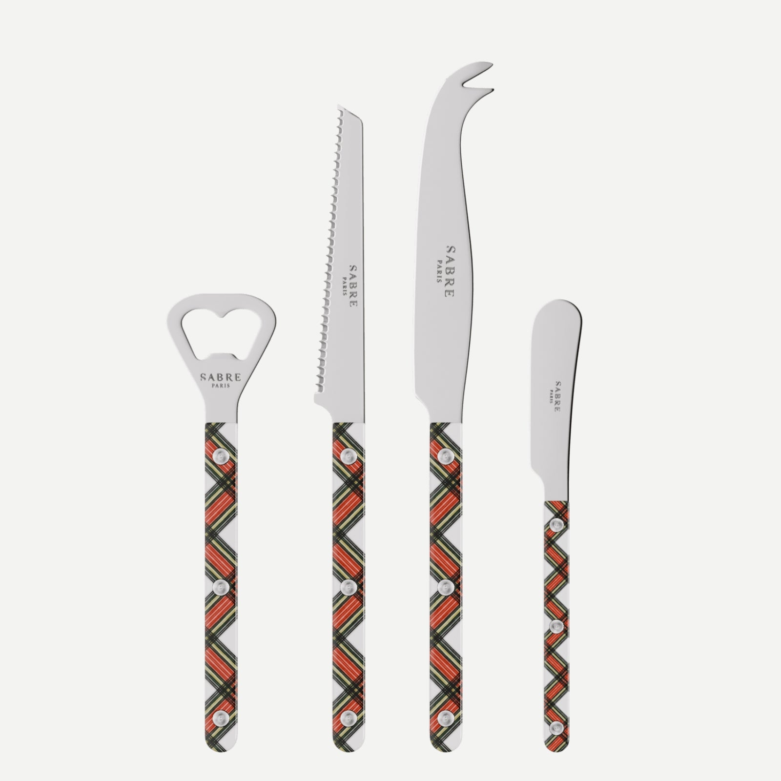 Bistrot Tartan, White