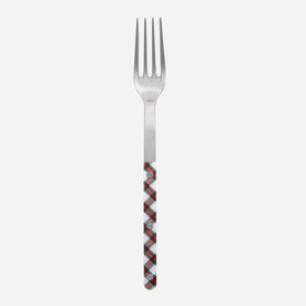 Bistrot Vintage Tartan, White