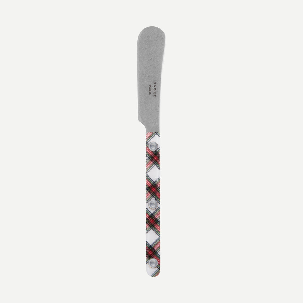 Bistrot Vintage Tartan, White