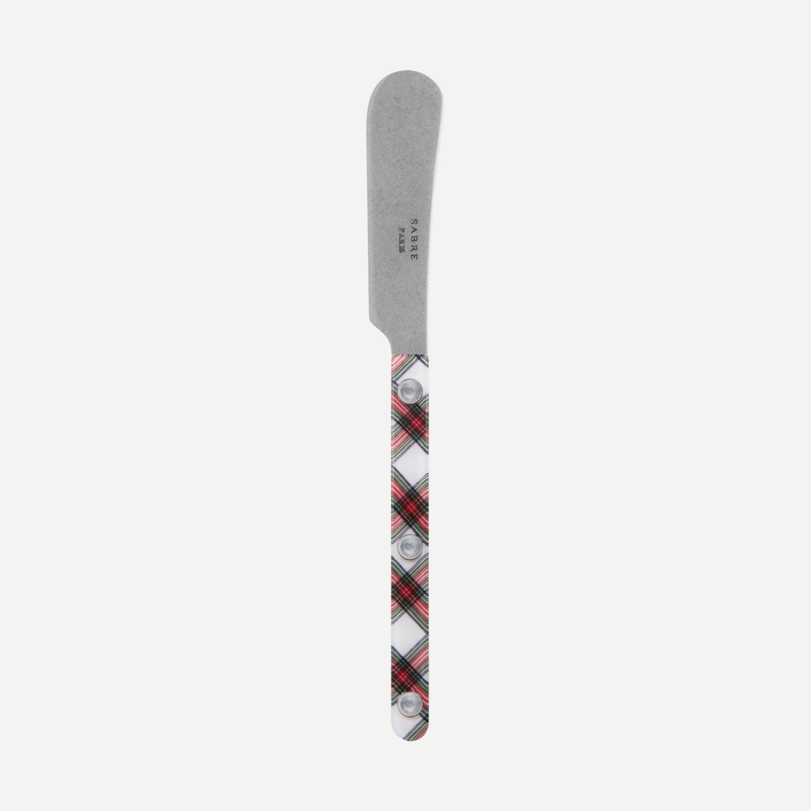 Bistrot Vintage Tartan, White