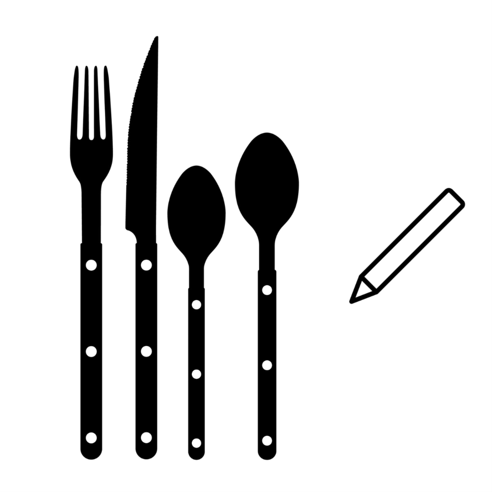 BISTROT VINTAGE SOLID/SOLID, MIX - 24 pieces cutlery set