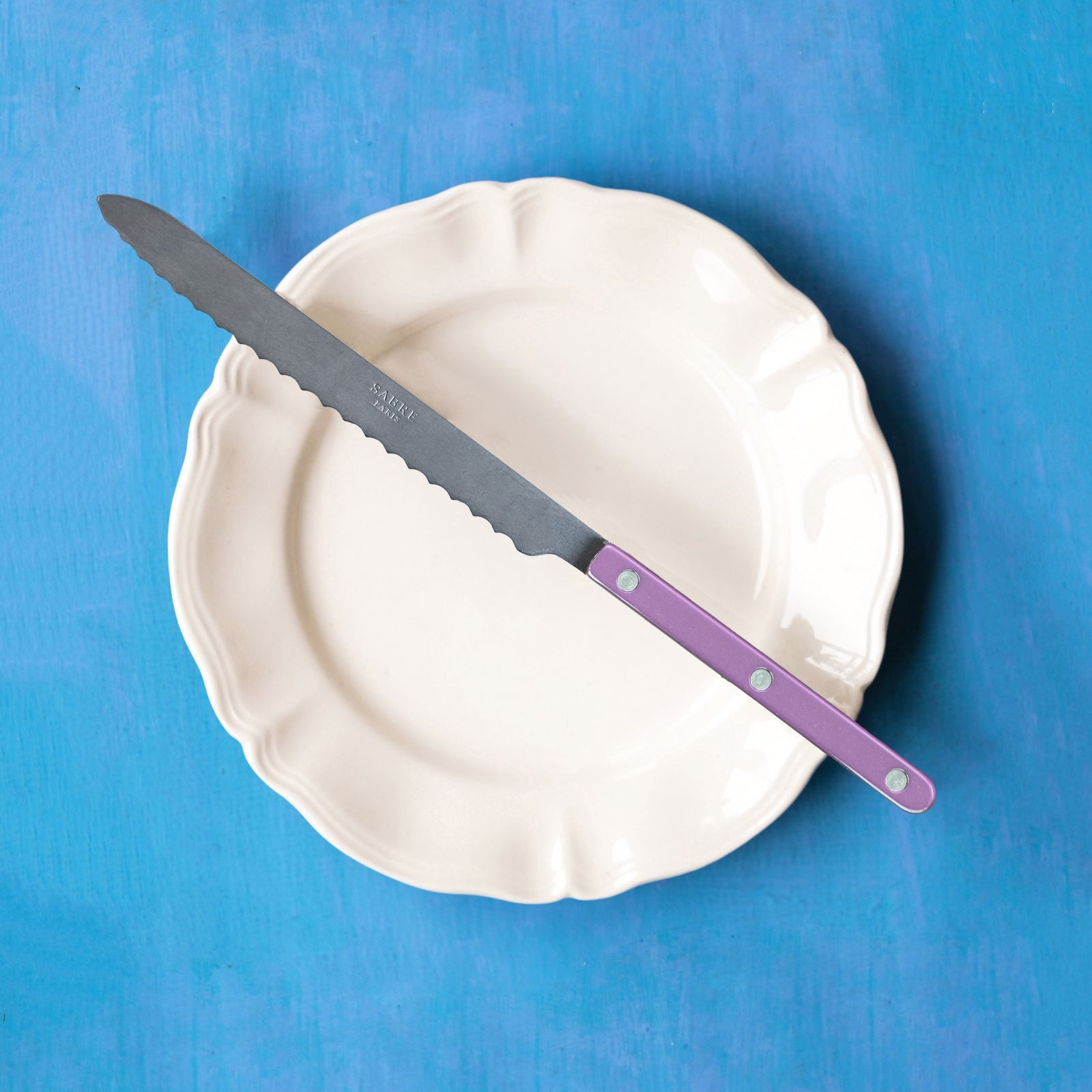 Bistrot Vintage Pearly, Lilac - Bread knife