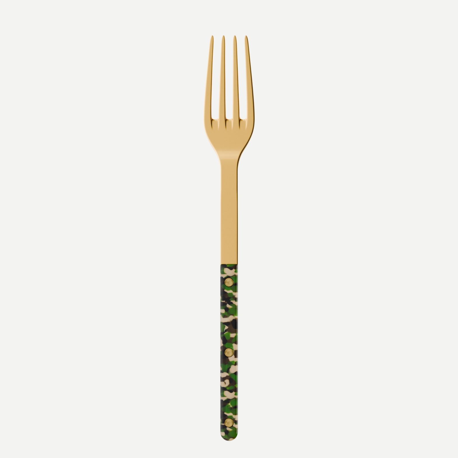 Bistrot Gold Camouflage, Camouflage - Serving fork