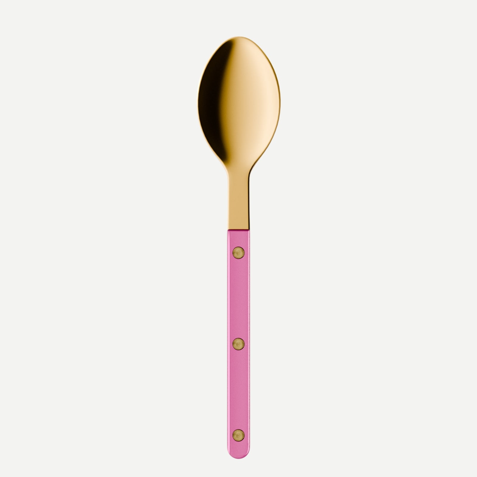 Bistrot Gold Pearly, Pink - Soup spoon