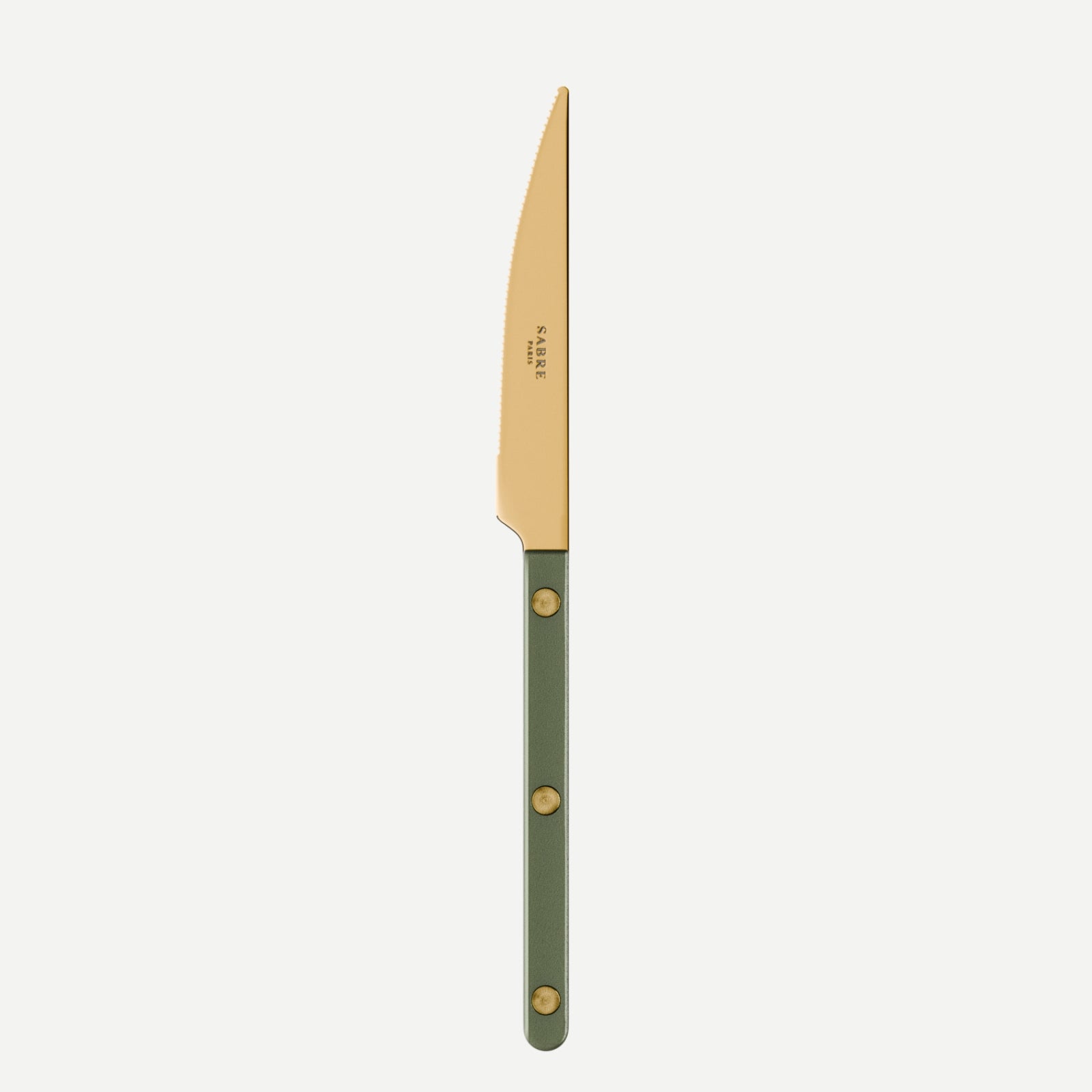 Bistrot Gold Pearly, Dark green - Dessert knife
