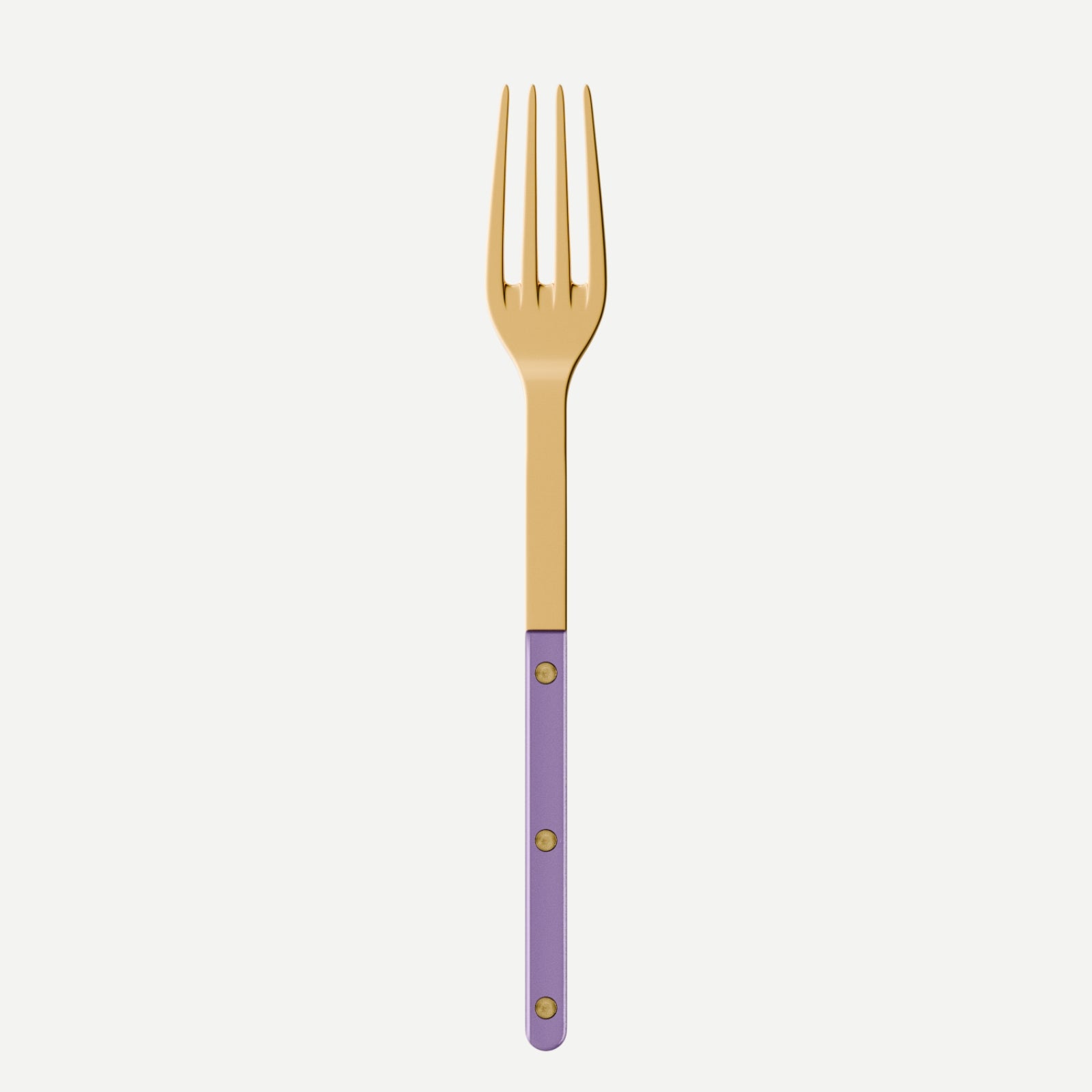 Bistrot Gold Pearly, Purple - Serving fork