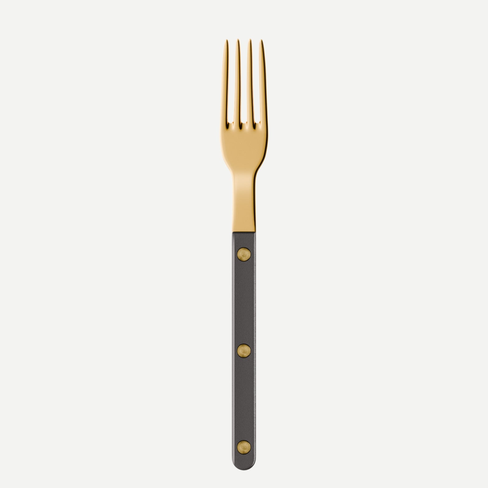 Bistrot Gold Pearly, Dark grey - Small fork