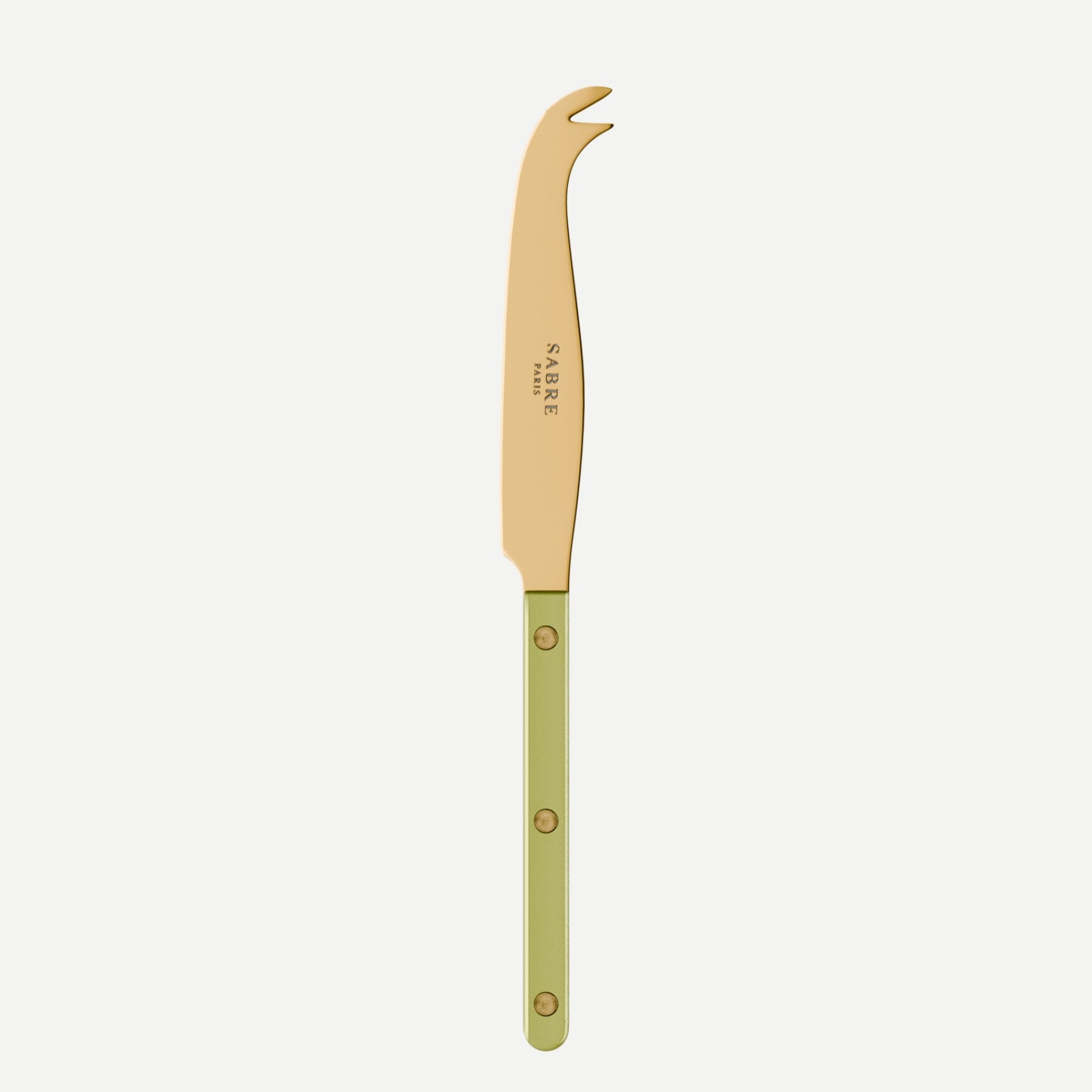 Bistrot Gold Pearly, Moss - Cheese knife large