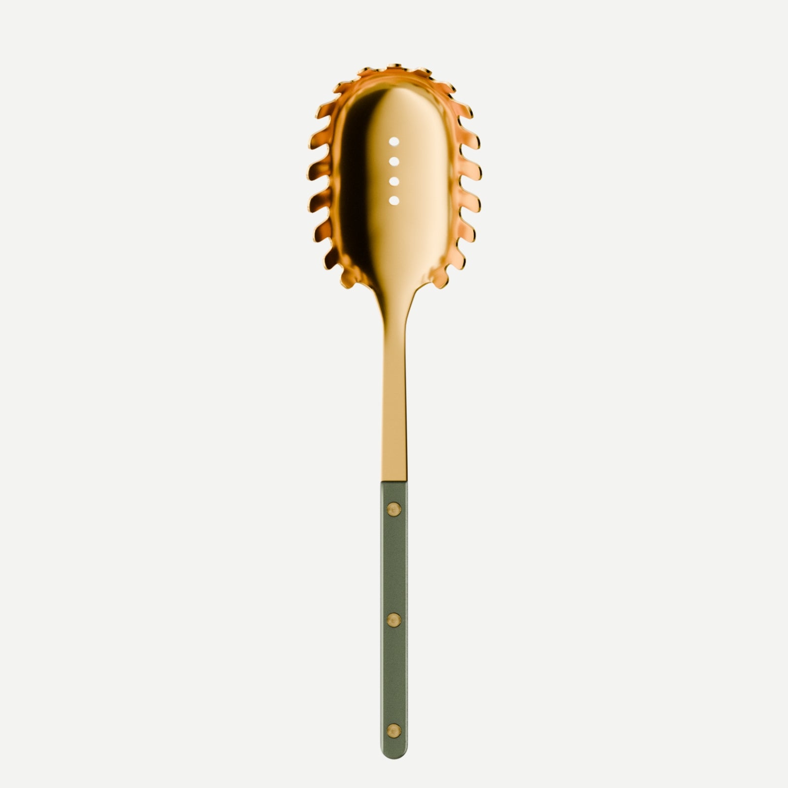 Bistrot Gold Pearly, Dark green - Spaghetti spoon