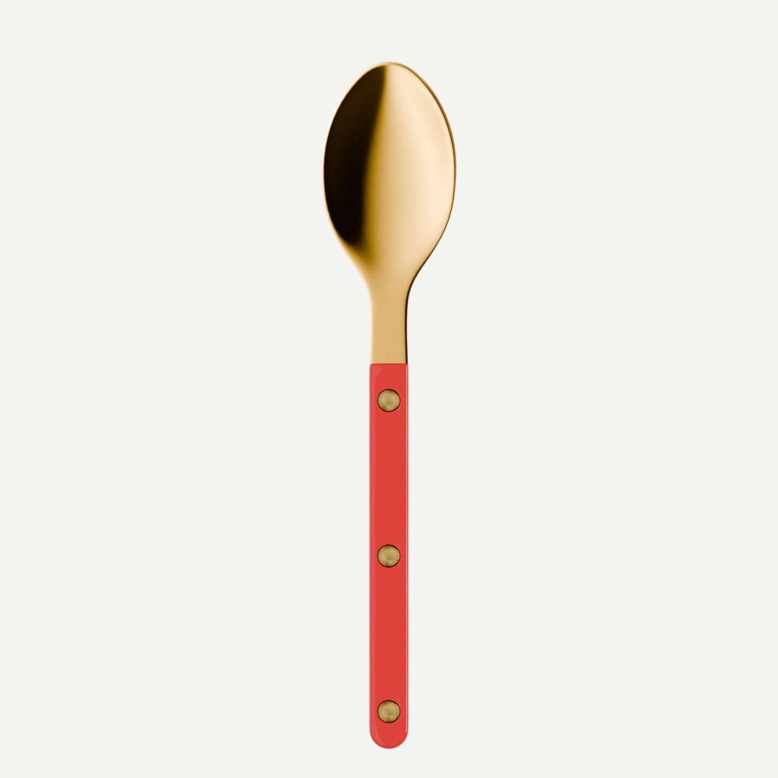 Bistrot Gold Solid, Red - Teaspoon