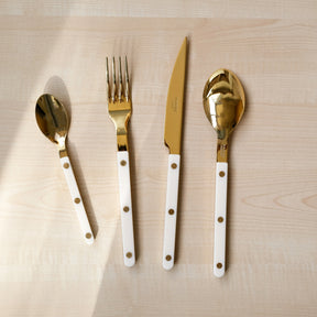 Bistrot Gold Solid, Ivory