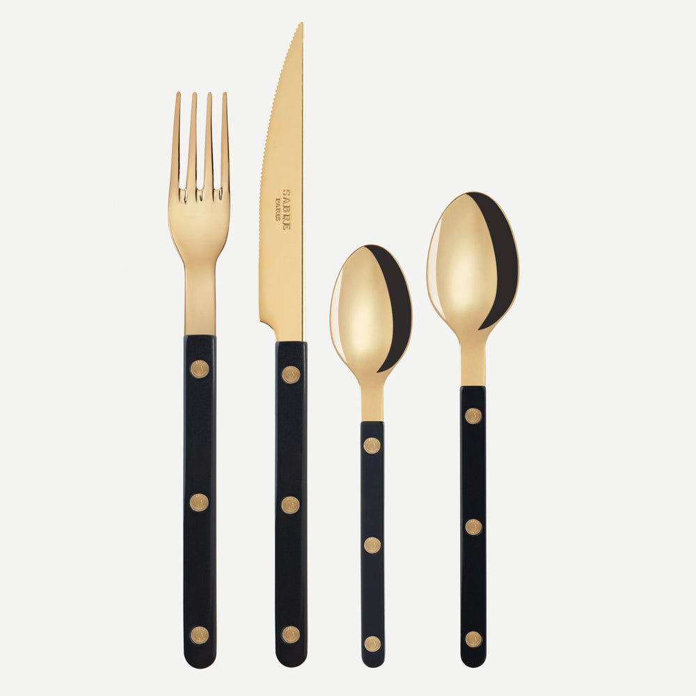 Bistrot Gold Solid, Black