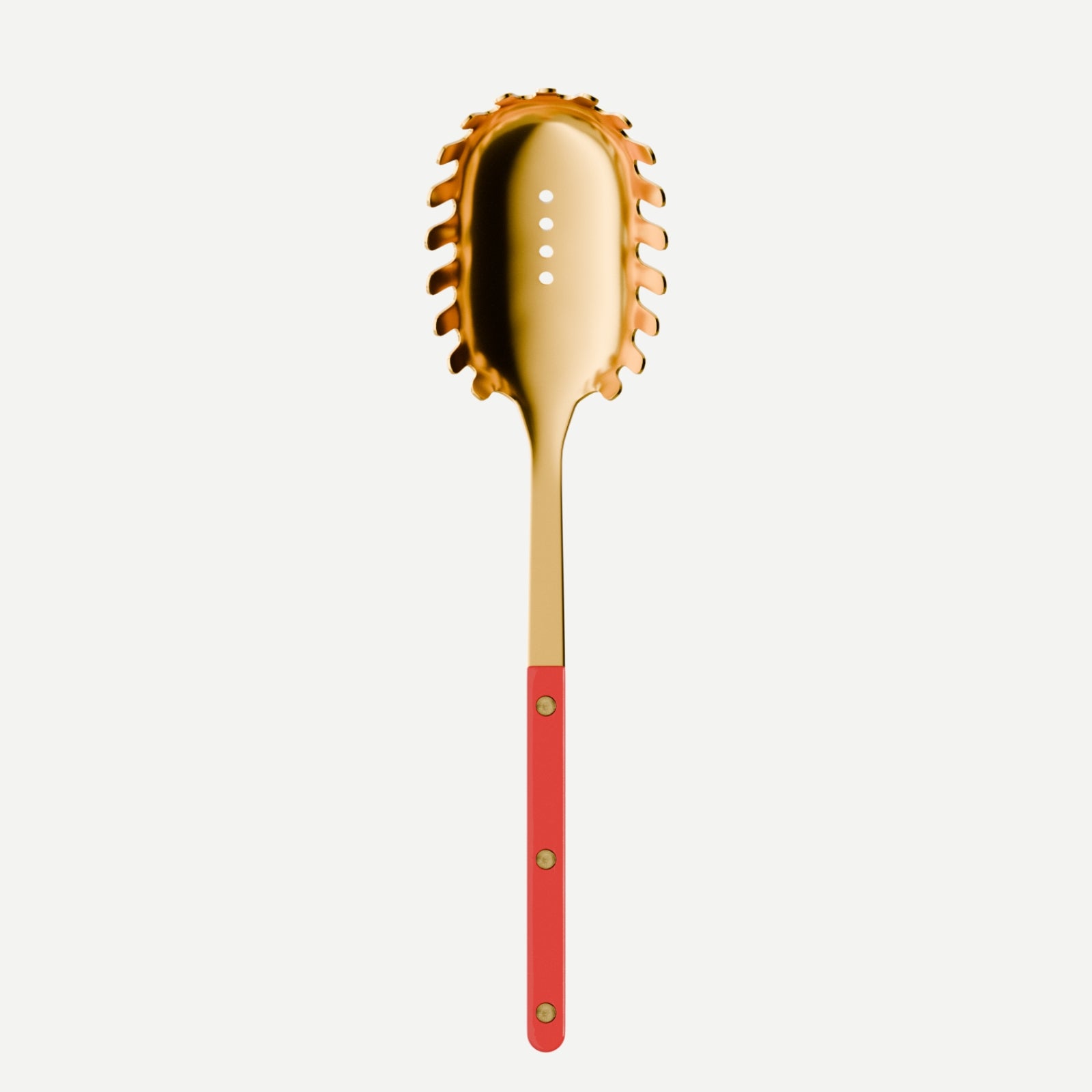 Bistrot Gold Solid, Red - Spaghetti spoon