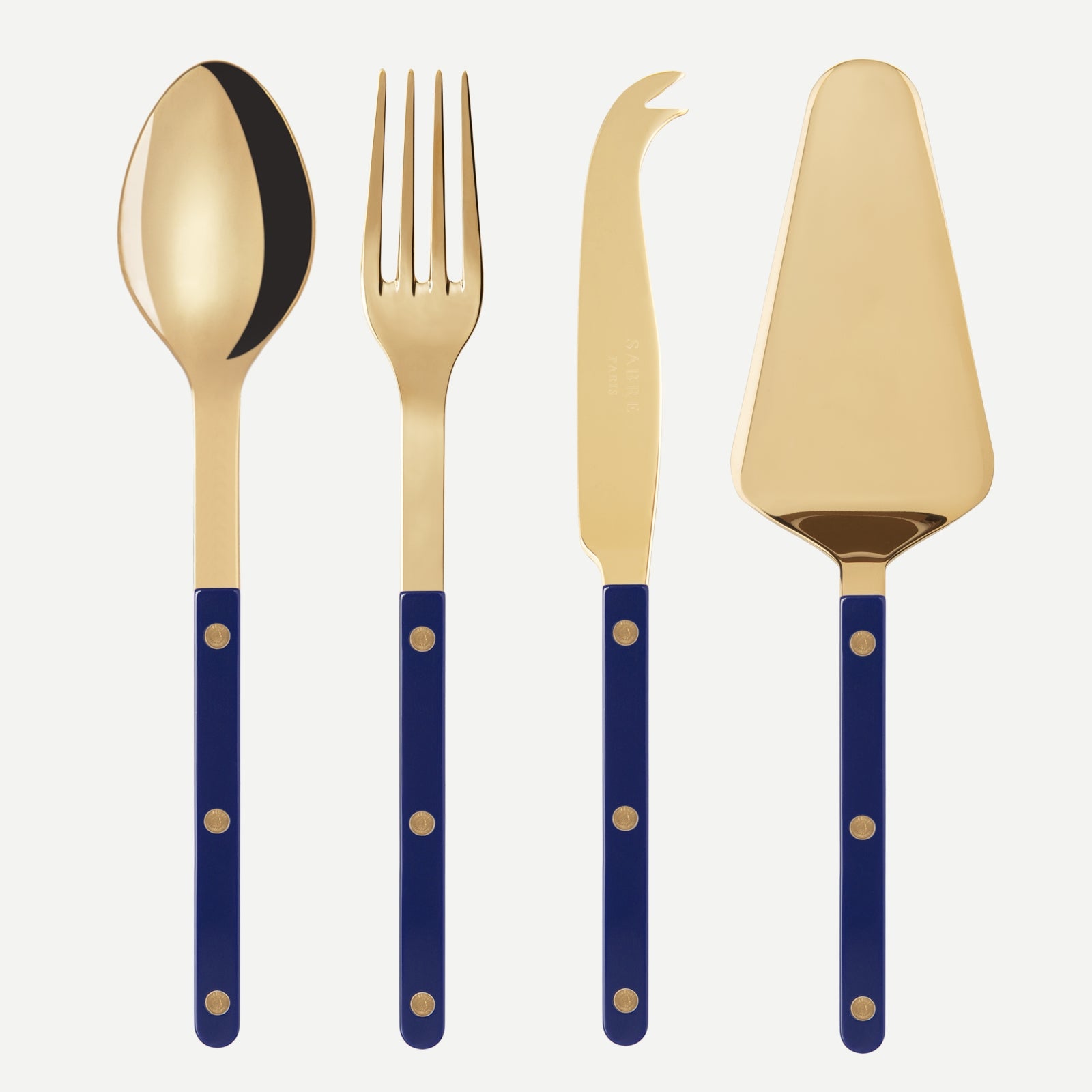 Bistrot Gold Solid, Navy blue