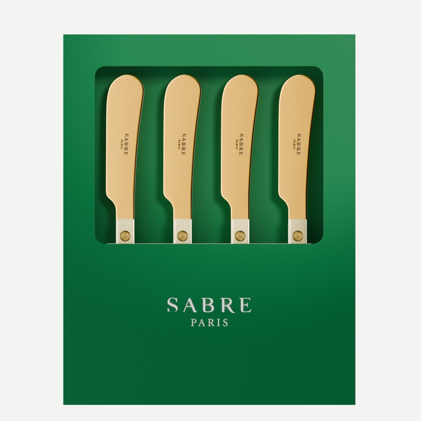 Bistrot Gold Solid, Ivory