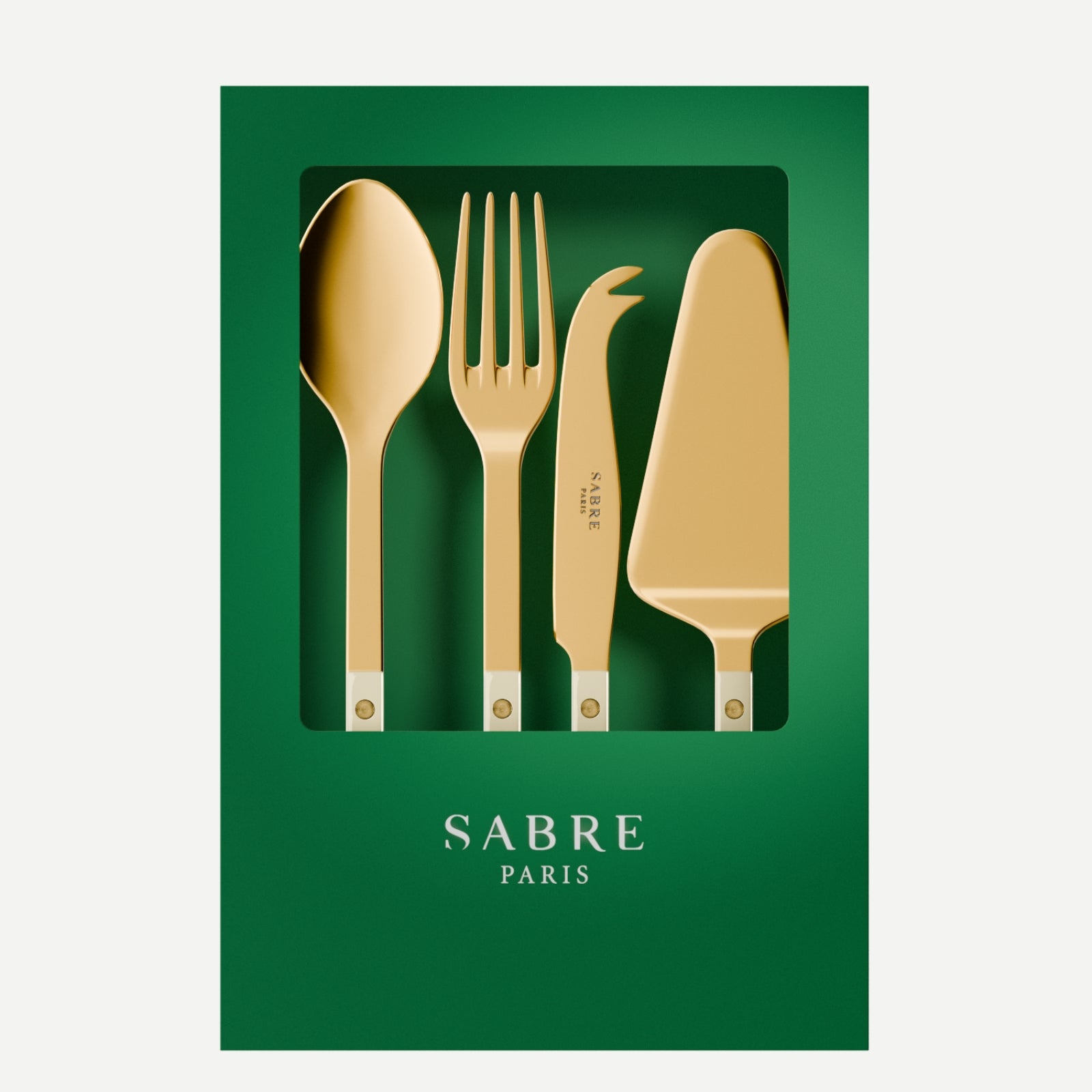 Bistrot Gold Solid, Ivory